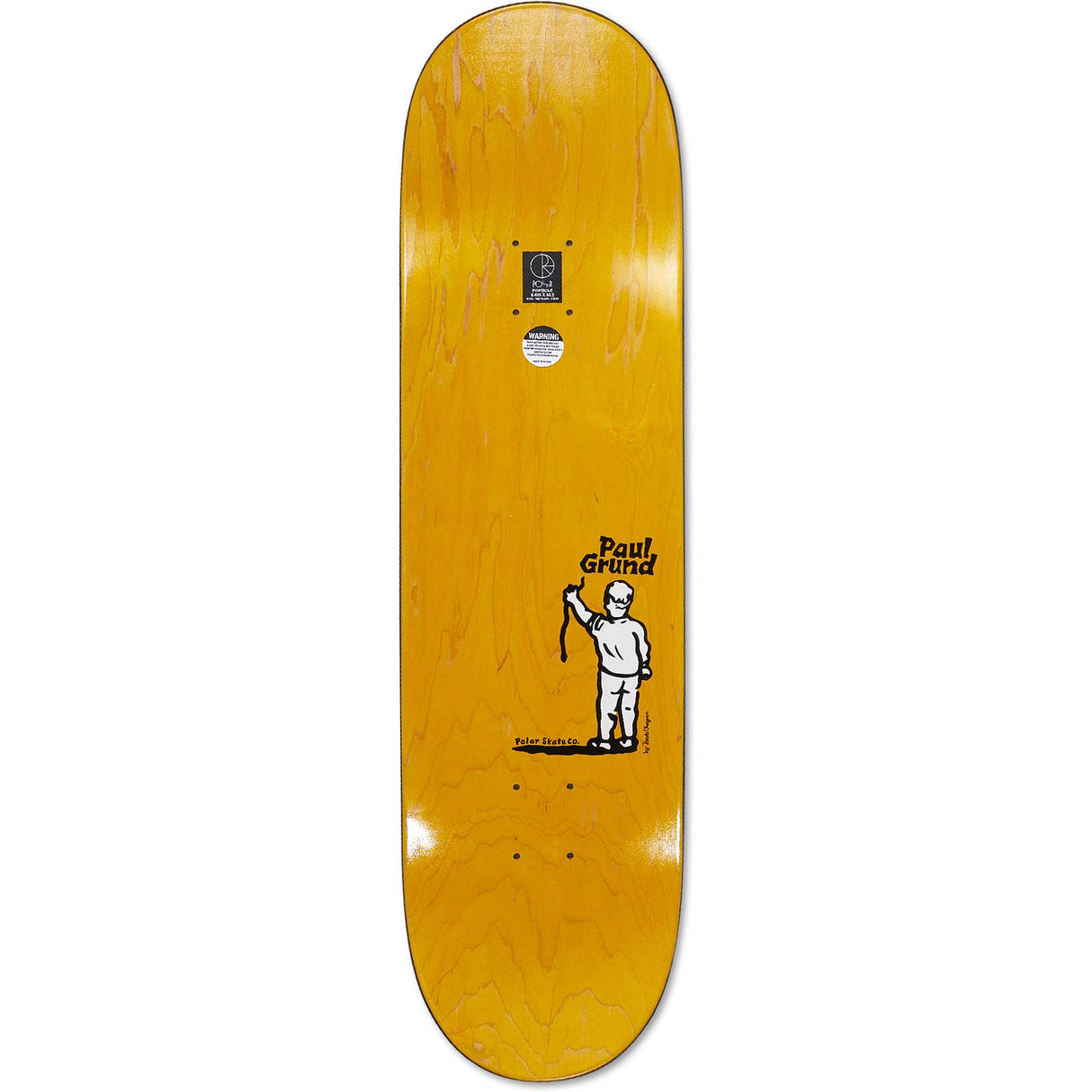 Polar Paul Grund Photographer Skateboard Deck - 8.625"