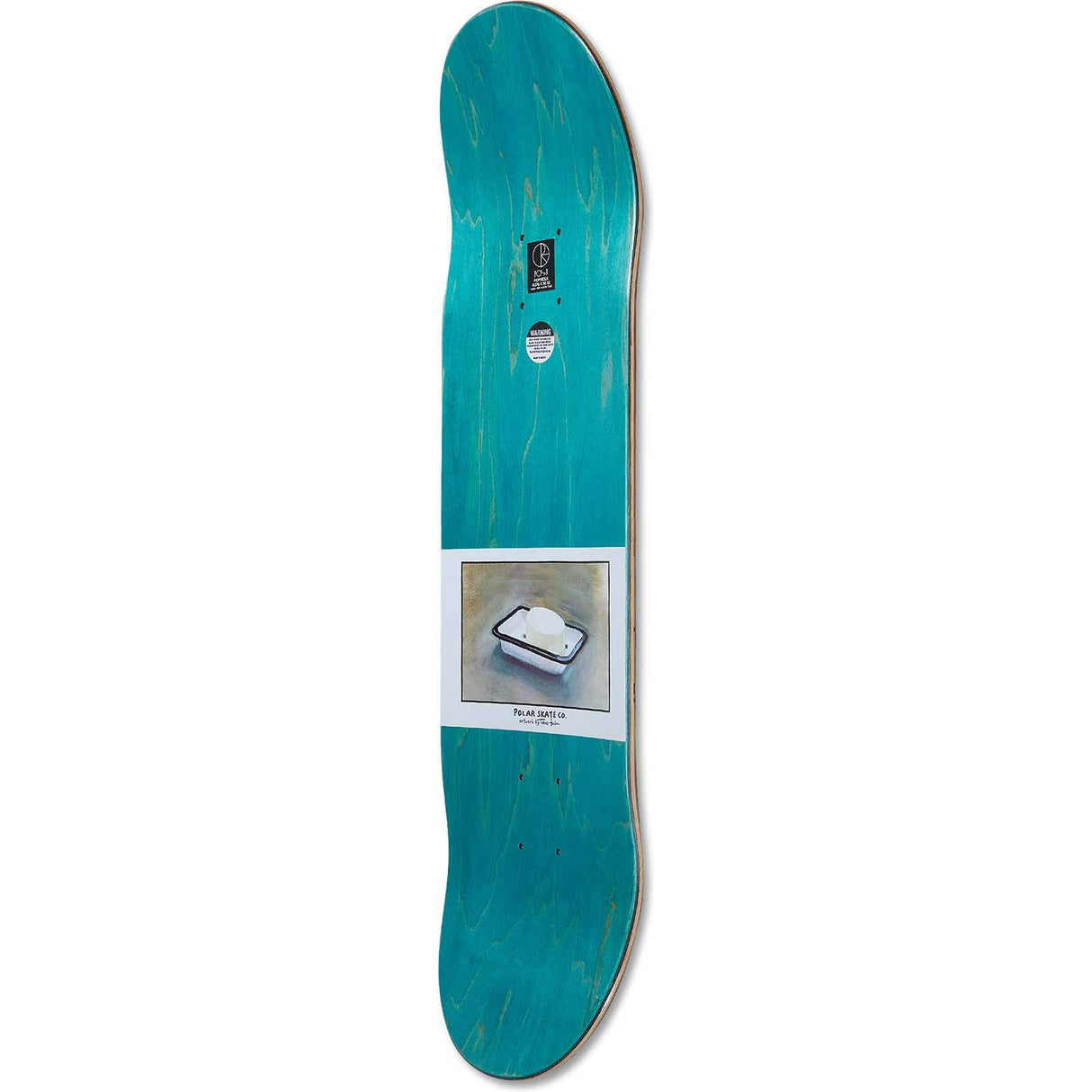 Polar Halberg Bathtub Skateboard Deck - 8.25"