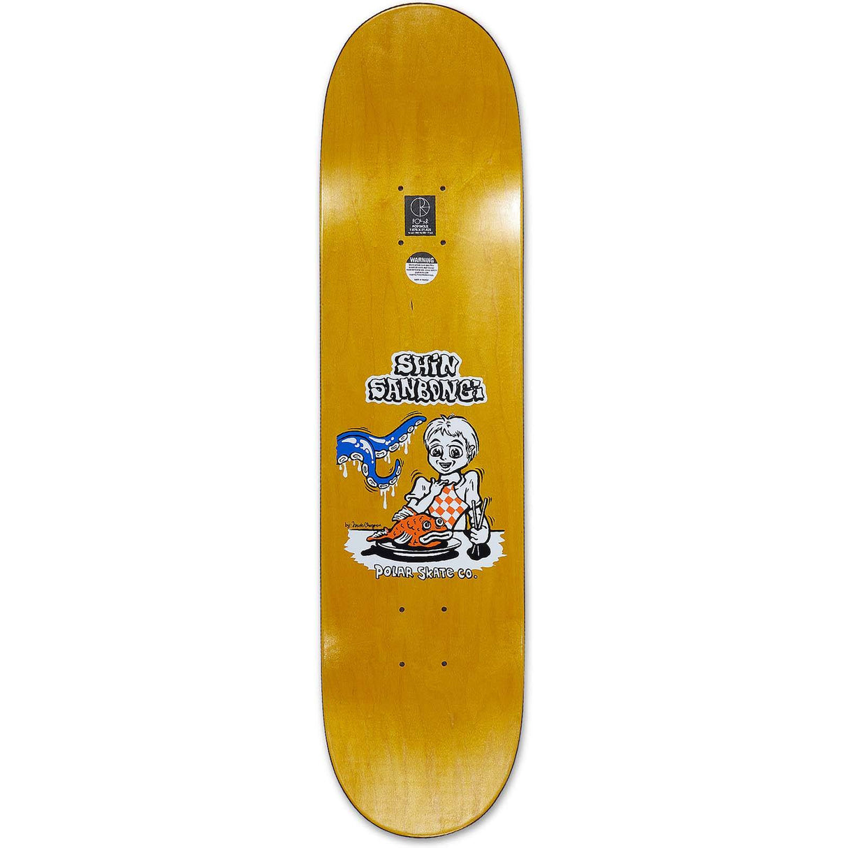Polar Shin Sanbongi Fish Head Skateboard Deck - 7.875"