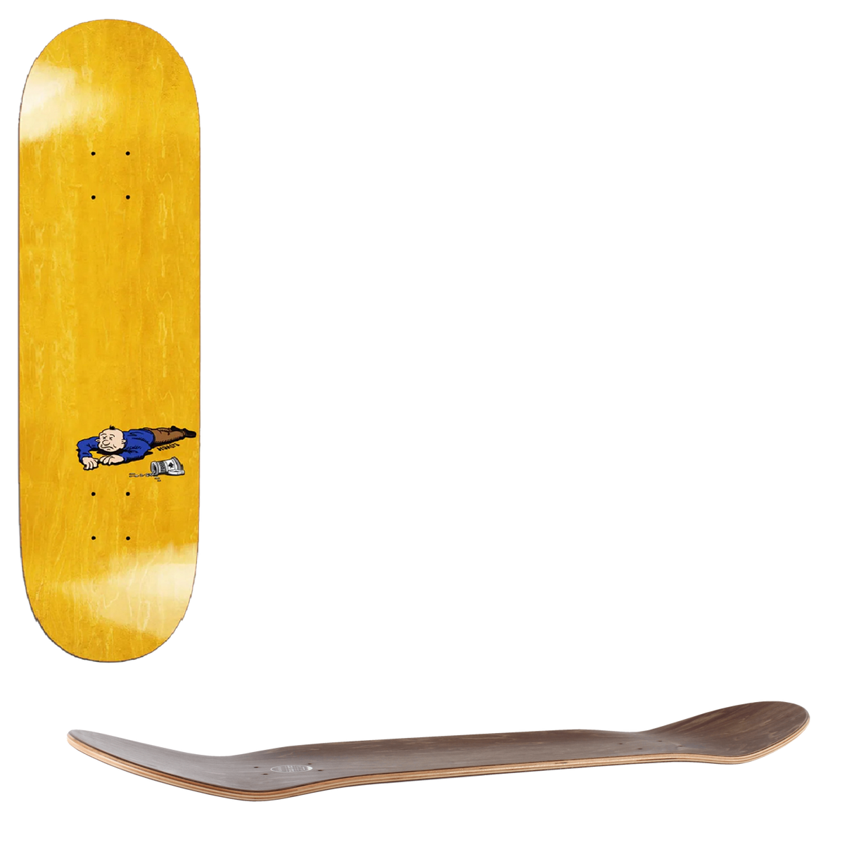 Polar Can Food Skateboard Deck - Hjalte Halberg 8"