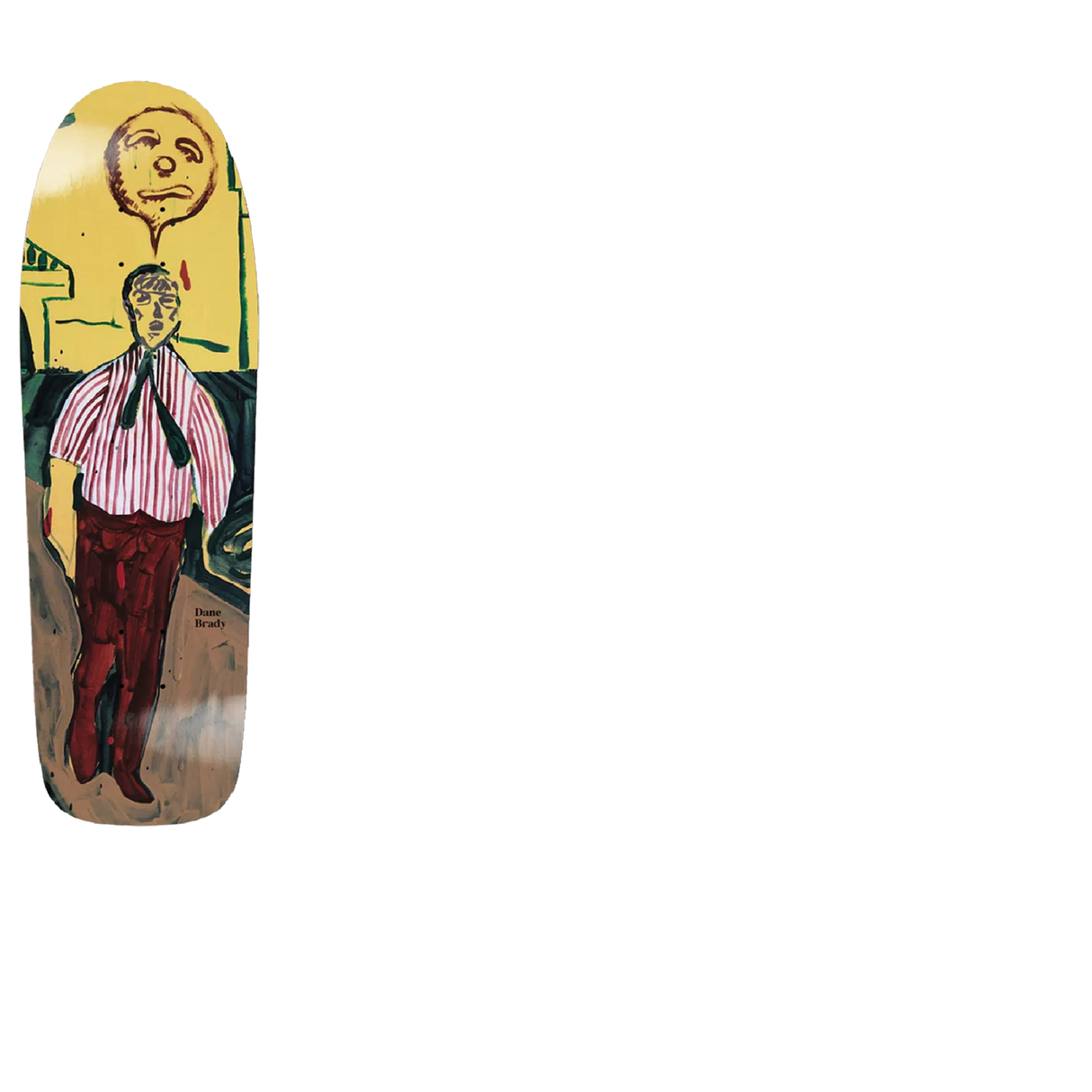 Polar Midnight Stroll Skateboard Deck - Dane Brady 9.75"