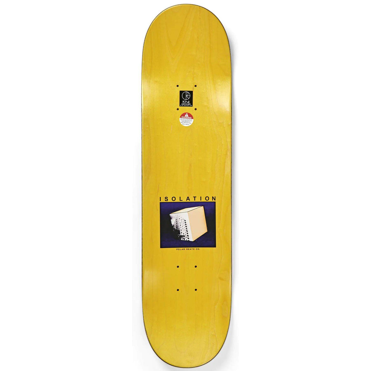 Polar Isolation Halberg Skateboard Deck 8.25''