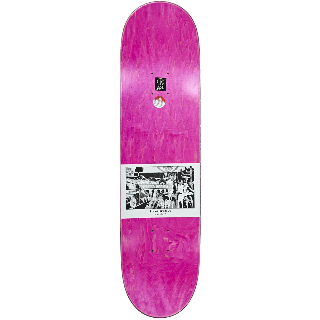 Polar The Riders Boserio Skateboard Deck 8.5''