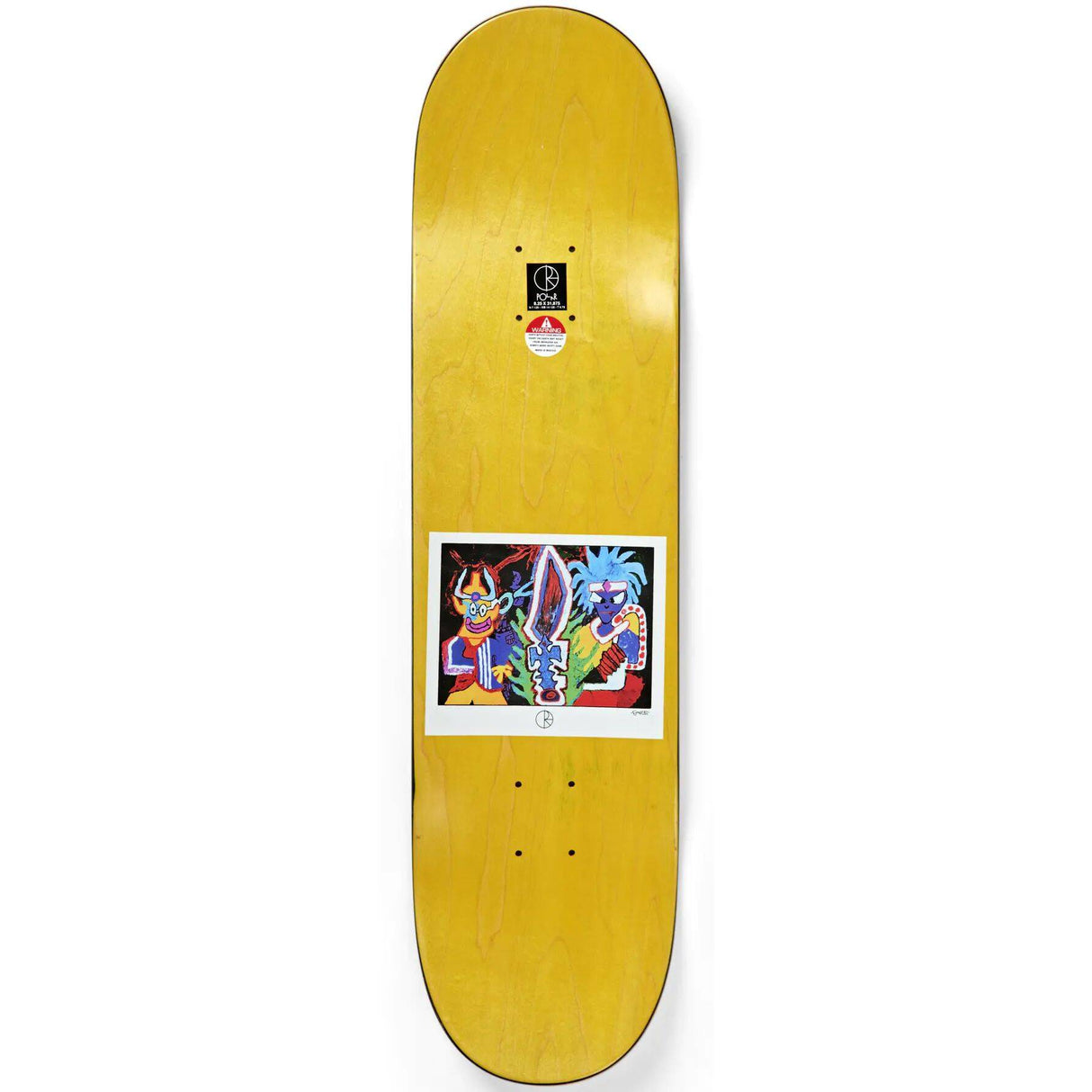 Polar Tribal Chief Rozenberg Skateboard Deck 8.25''