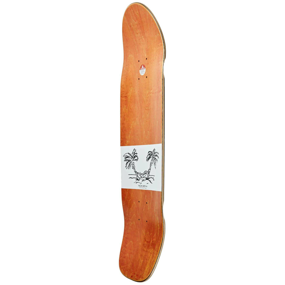 Polar Shin Sanbongi Freedom Surf Skateboard Deck - Lime