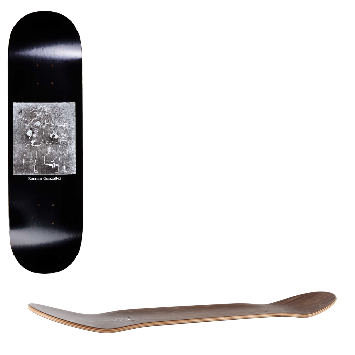 Polar Bernard Skateboard Deck - Roman Gonzalez 8.5"
