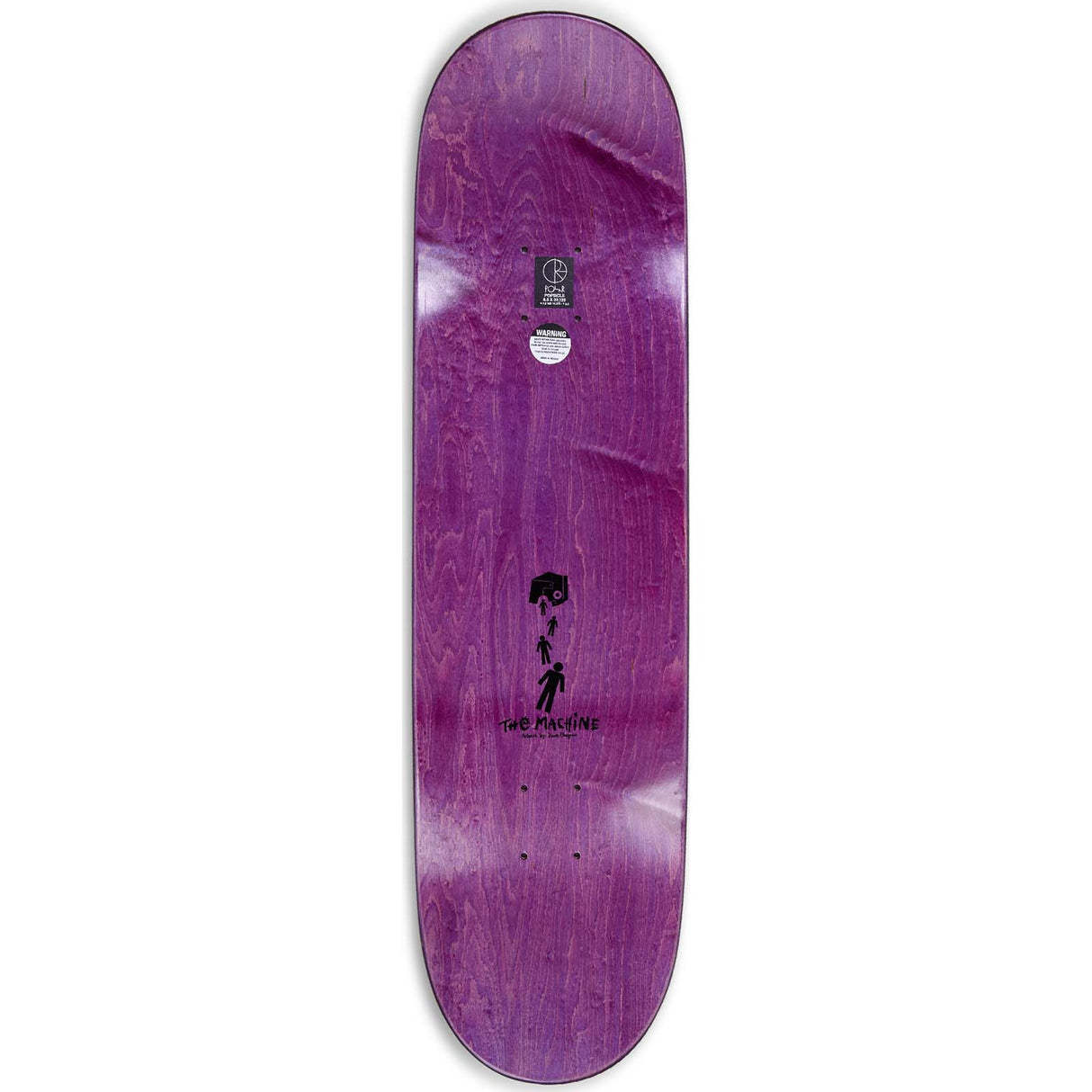 Polar The Machine Skateboard Deck - Nick Boserio 7.875"