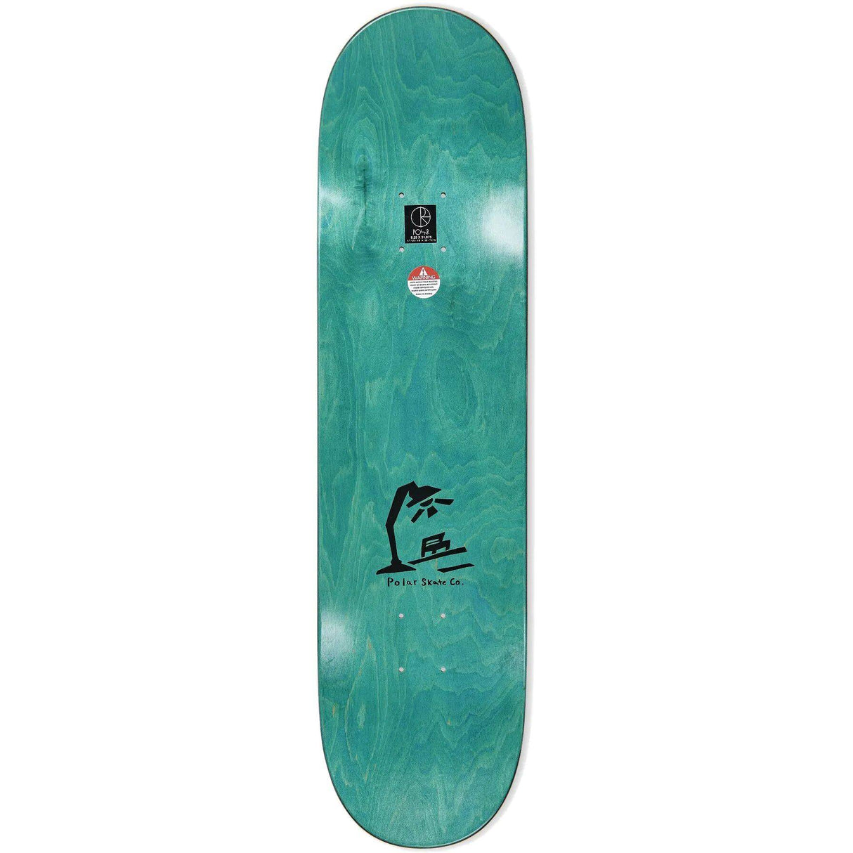 Polar Hjalte Halberg Insomnia (Wheel Well) Skateboard Deck - White 8.5''