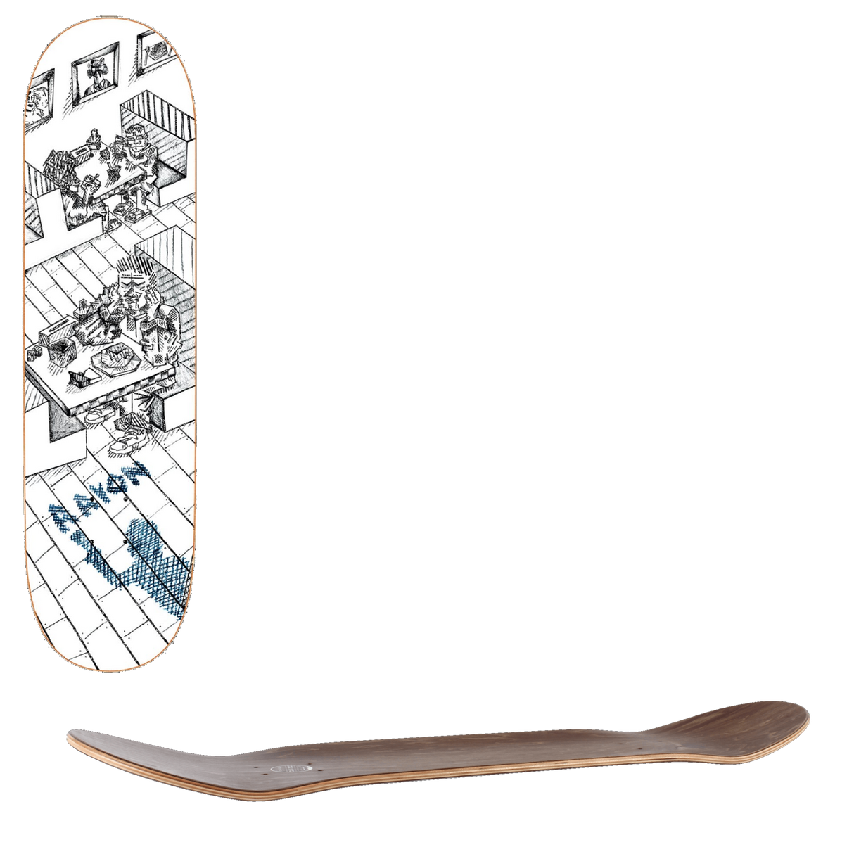 Polar Diner Skateboard Deck - Herrington 8.125''