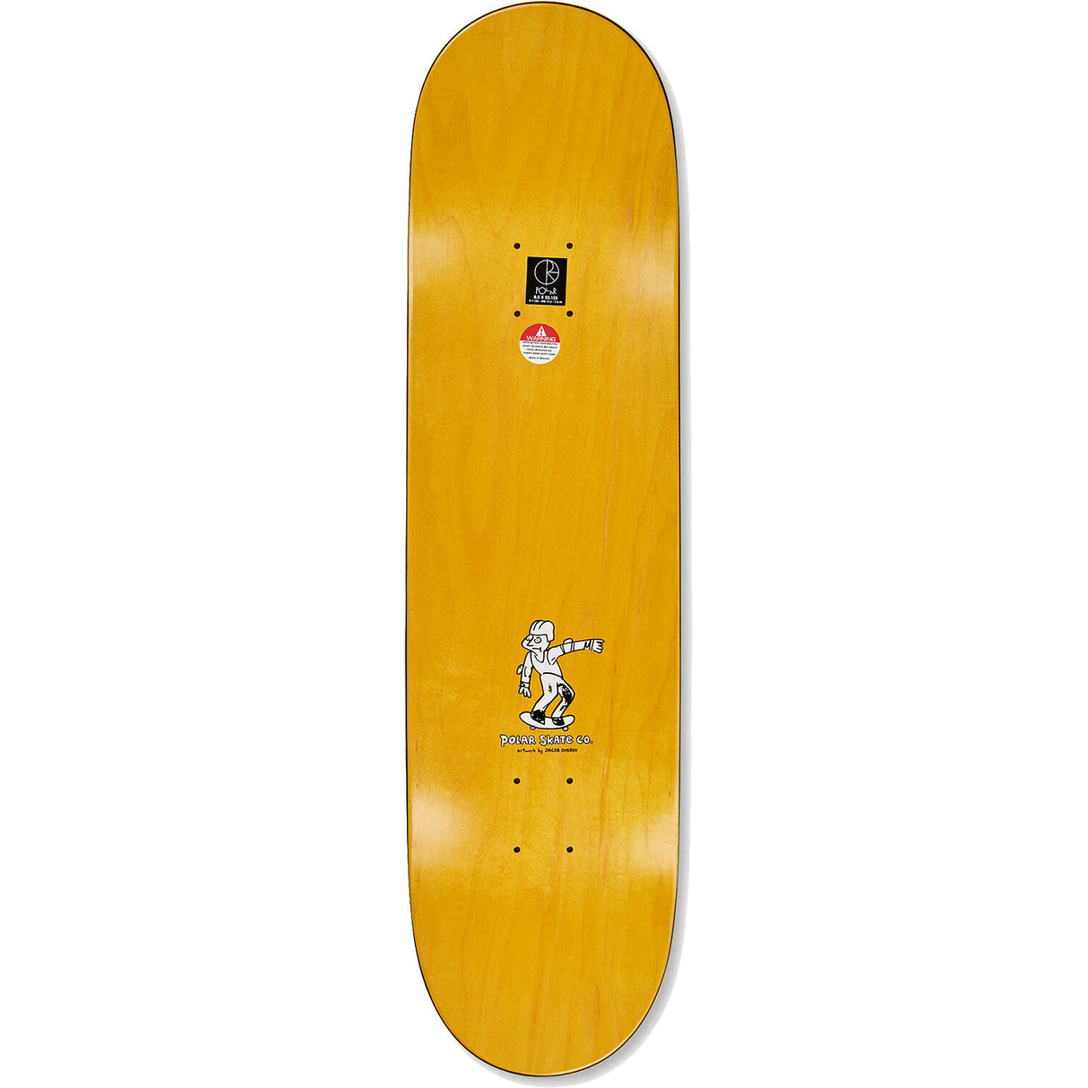 Polar Rock & Roll Skateboard Deck - Oskar Rozenberg 8.5"