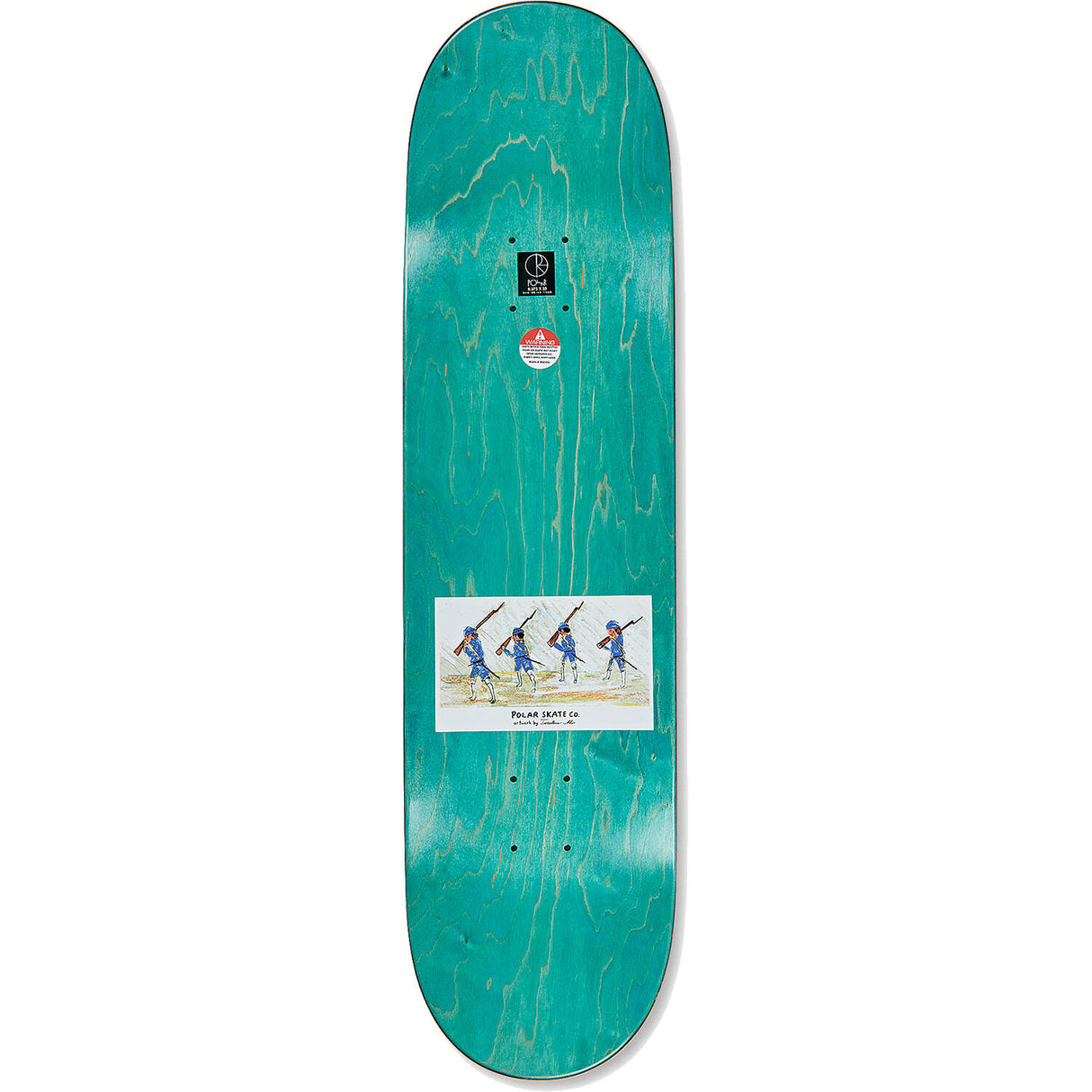 Polar Soldier Skateboard Deck - Roman Gonzalez 8.125"