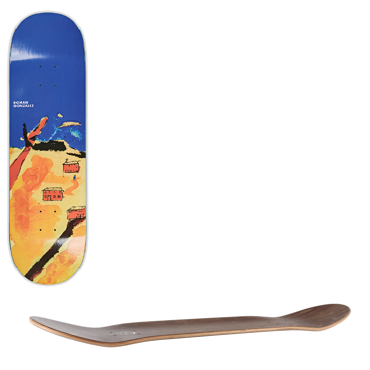 Polar Soldier Skateboard Deck - Roman Gonzalez 8.125"