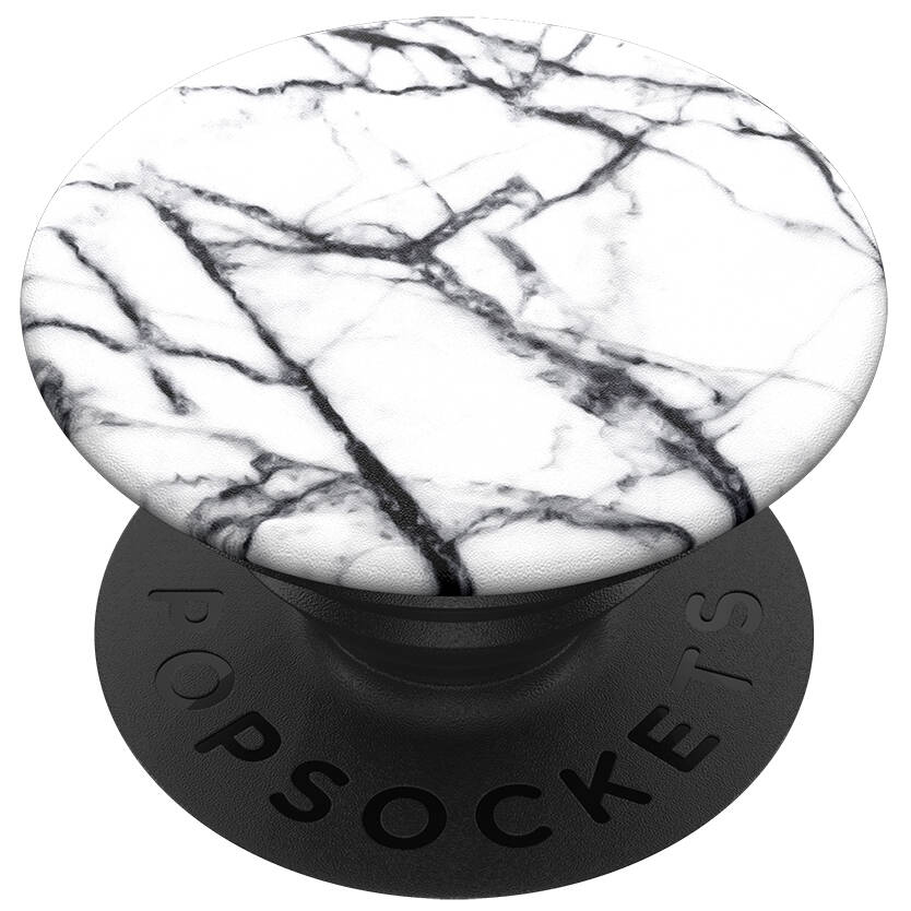 PopSockets Grip - Dove White Marble - 2nd Gen