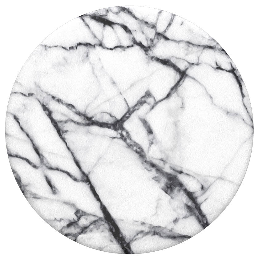 PopSockets Grip - Dove White Marble - 2nd Gen