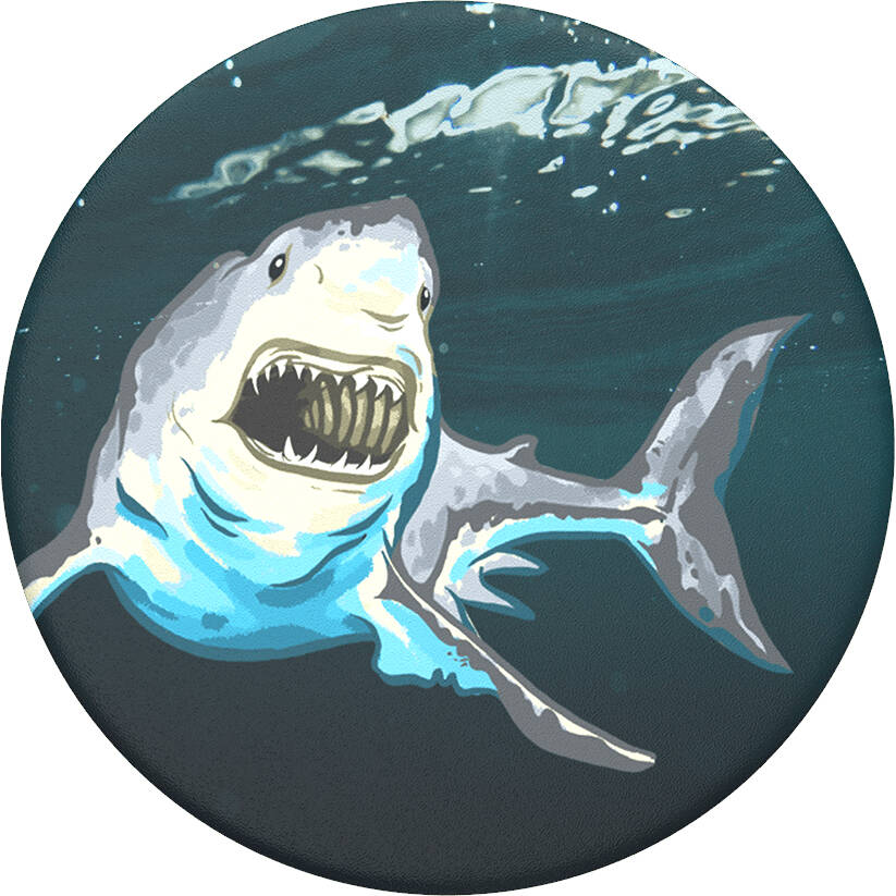 PopSockets Grip - Great White - 2nd Gen