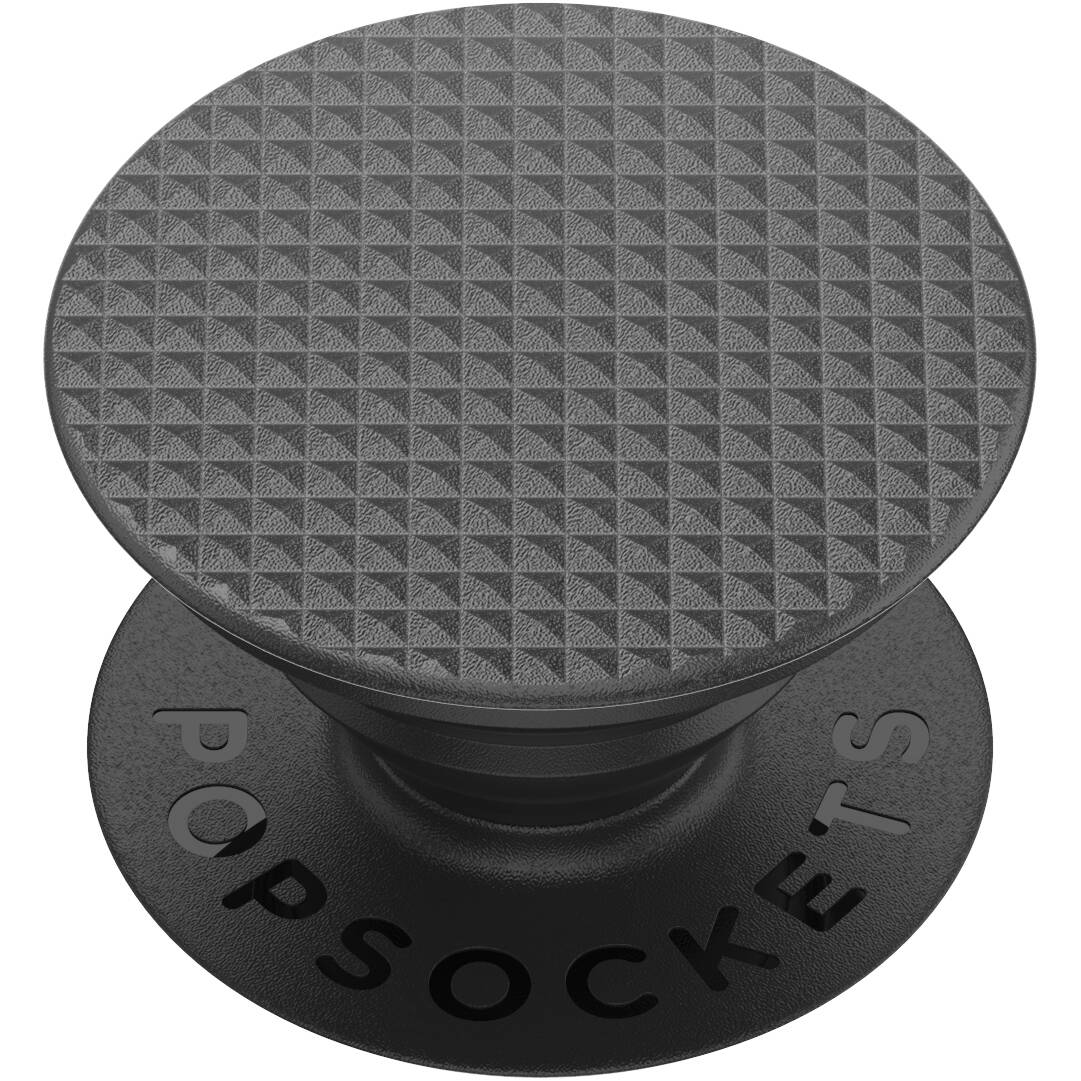 PopSockets Grip - Knurled Texture Black - 2nd Gen