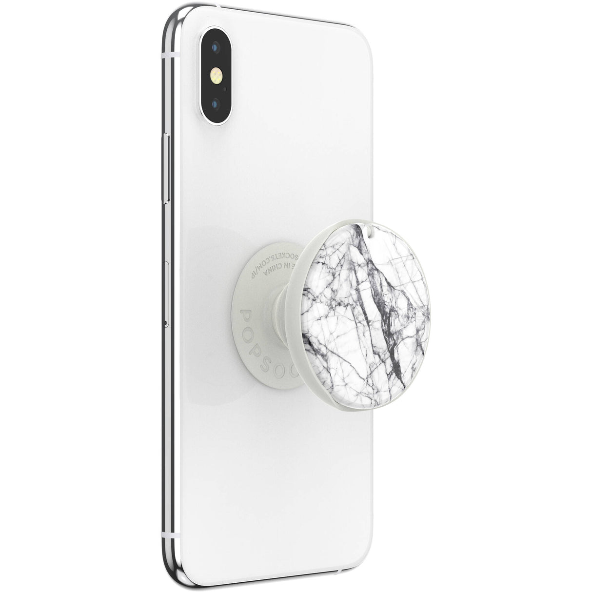 PopSockets PopMirror - Dove White Marble Gloss