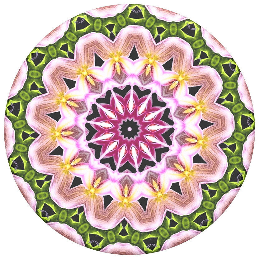 PopSockets Grip - Orchid Mandala - 2nd Gen