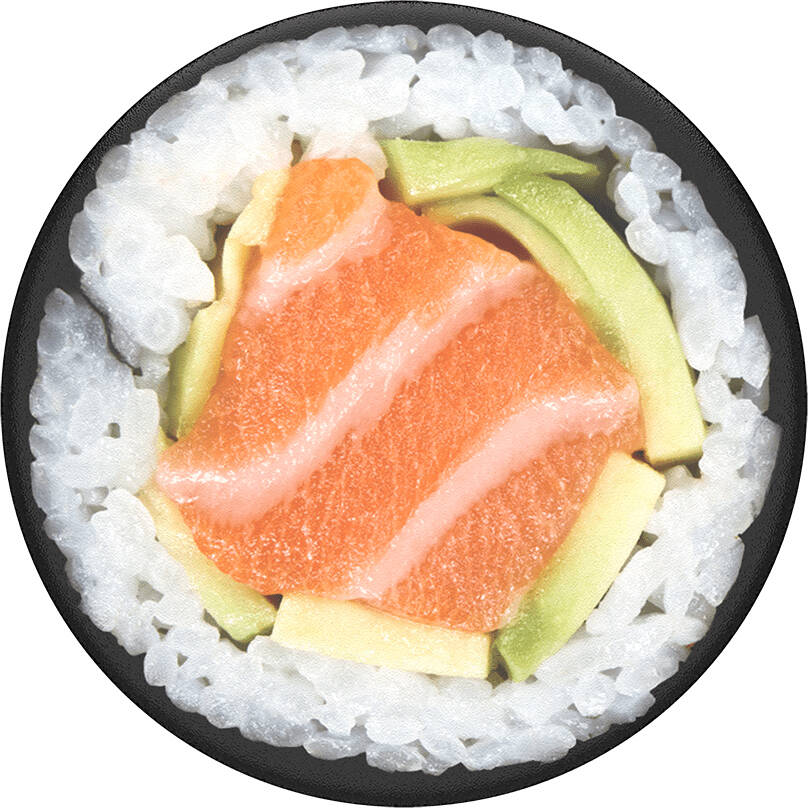 PopSockets Grip - Salmon Roll - 2nd Gen