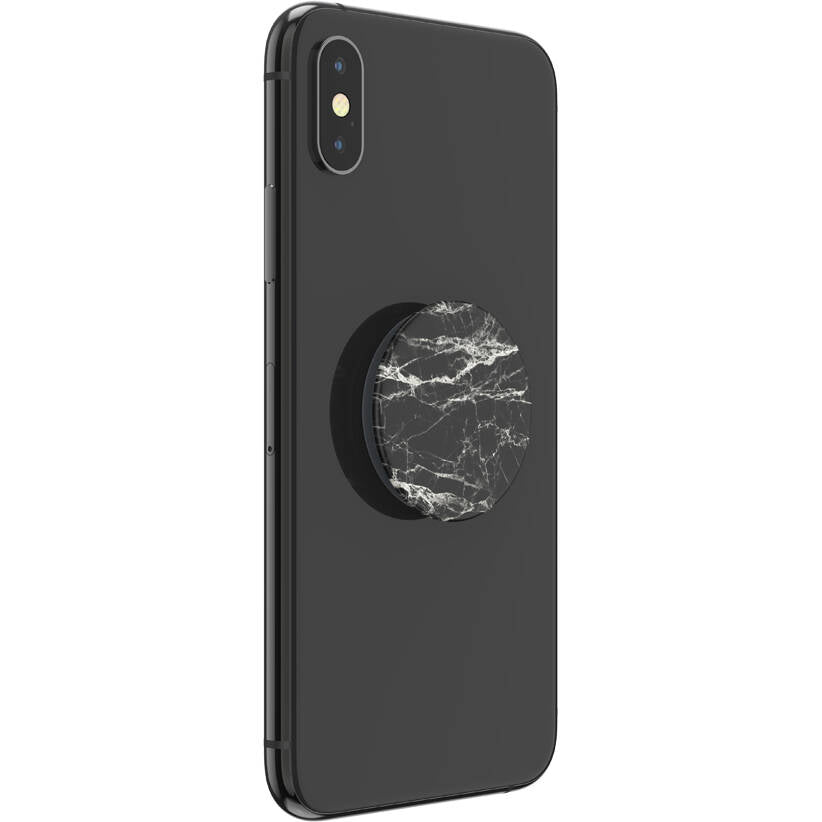 PopSockets PopGrip Basic 2 - Black Modern Marble