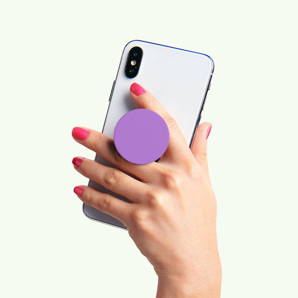 PopSockets Pastel Brights Grip - Block Lavender