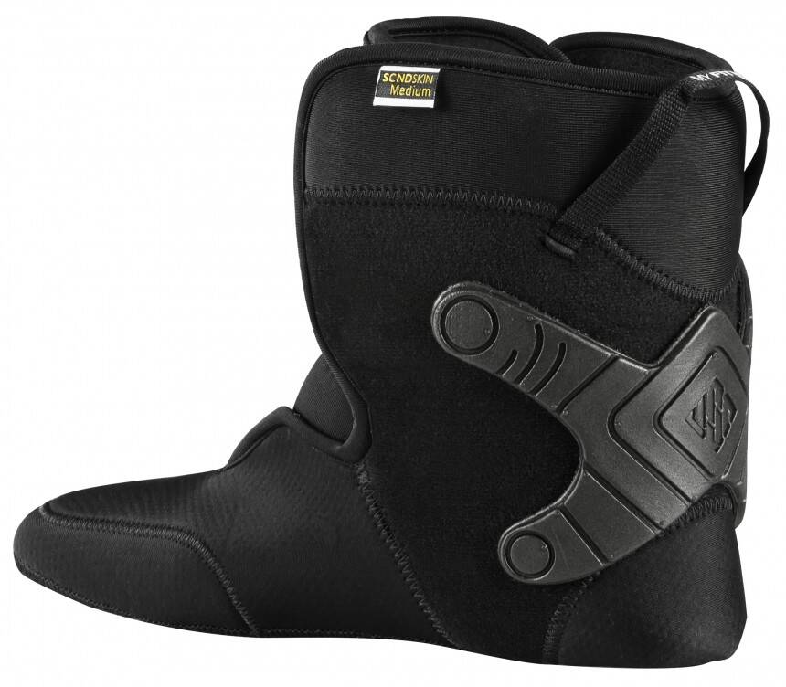 Powerslide MyFit 2nd Skin Dual Fit Liner - Black, Size - UK 6/7
