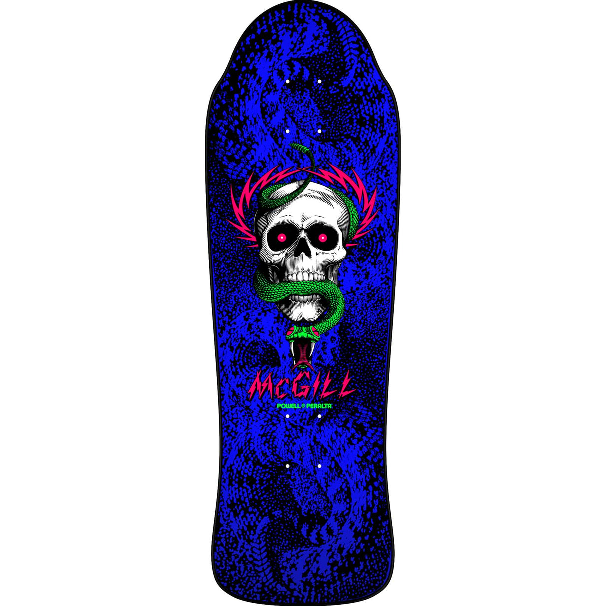 Powell Peralta Bones Brigade Series 14 Blacklight Edition Skateboard Deck - McGill 9.90"