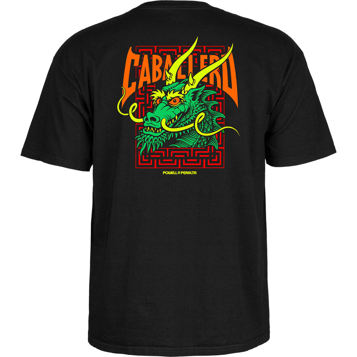 Powell Peralta Caballero Street Dragon T Shirt - Black