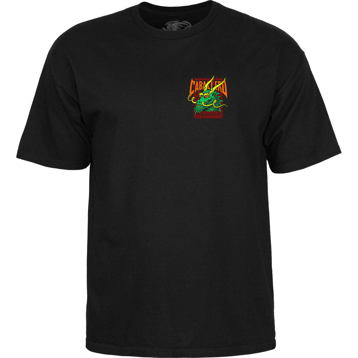 Powell Peralta Caballero Street Dragon T Shirt - Black