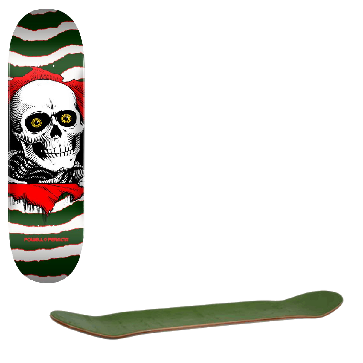 Powell Peralta Ripper One Off #239 Skateboard Deck - Green 7''