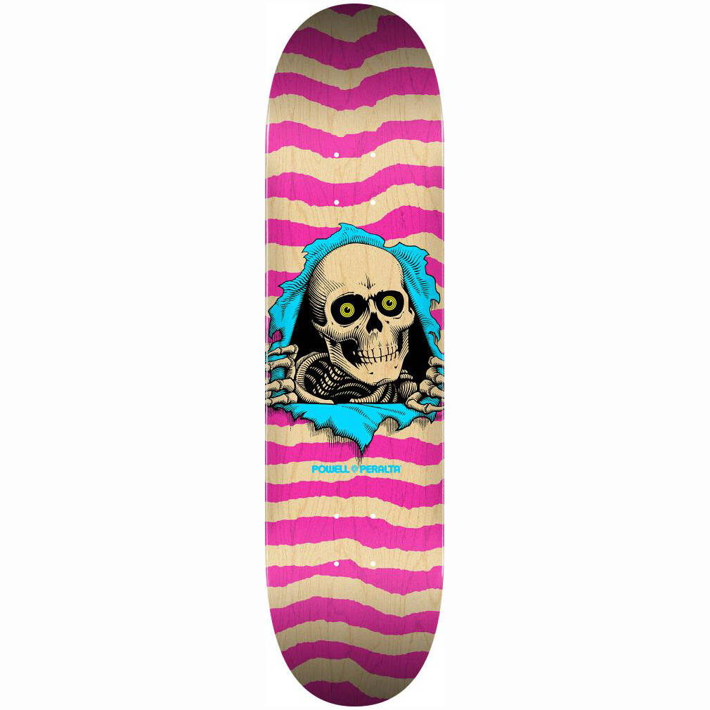 Powell Peralta Ripper #249 Skateboard Deck - Pink 8.5''