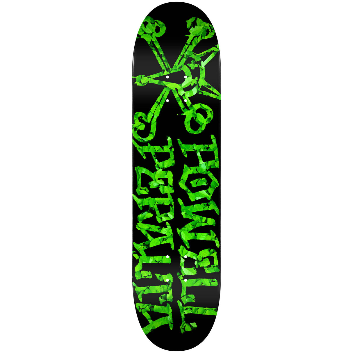 Powell Peralta Vato Rat Leaves #191 Skateboard Deck - Black 7.5''