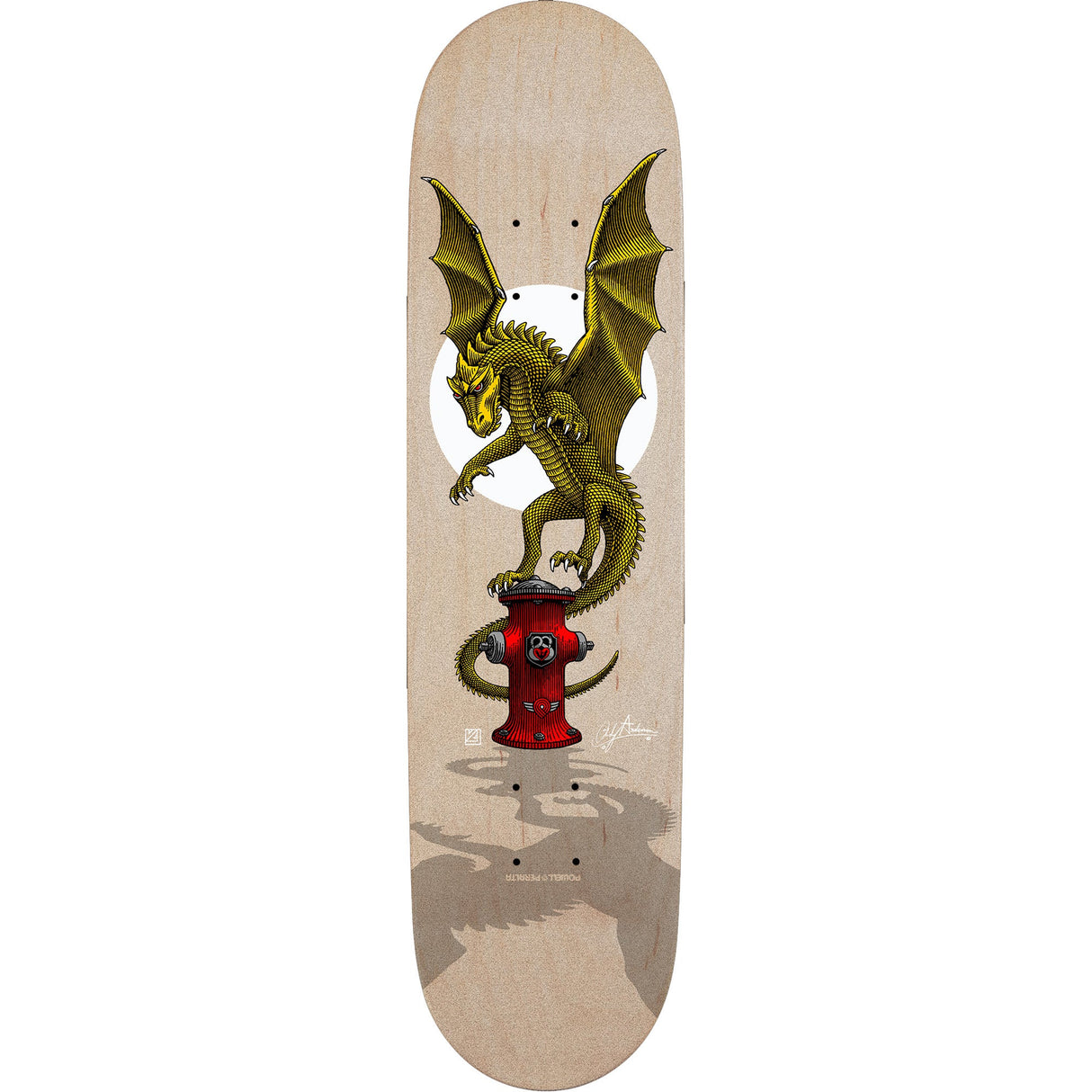 Powell Peralta Anderson Hydrant Skateboard Grip Tape - Clear 10.5"