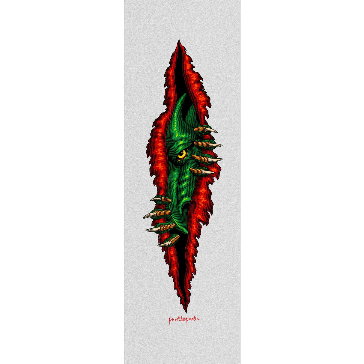 Powell Peralta Dragon Peeker Skateboard Grip Tape - Clear 10.5"
