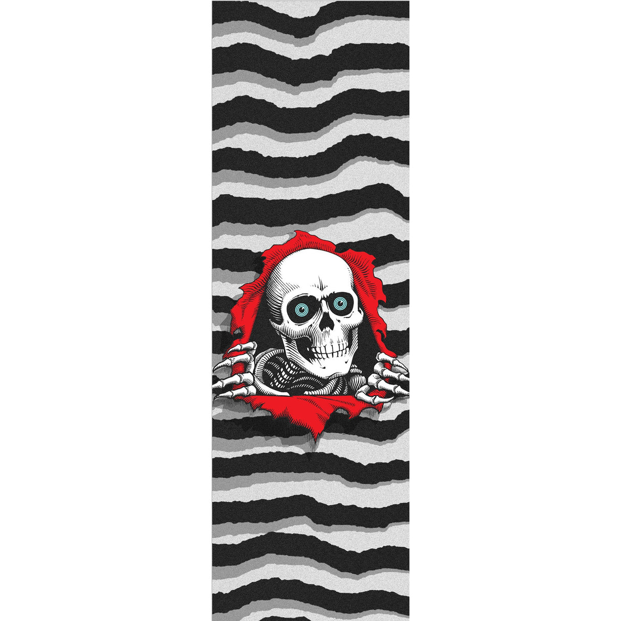 Powell Peralta Ripper Skateboard Grip Tape - Clear 10.5"