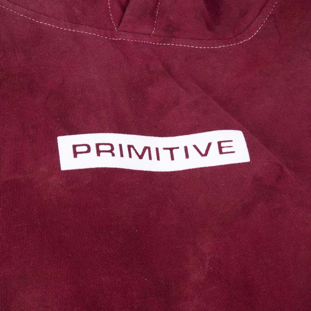 Primitive Boxed Washed Fleece Hoodie - Red
