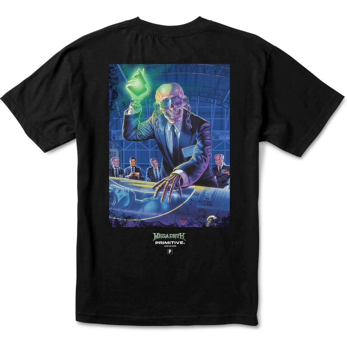 Primitive X Megadeth Hangar T Shirt - Black