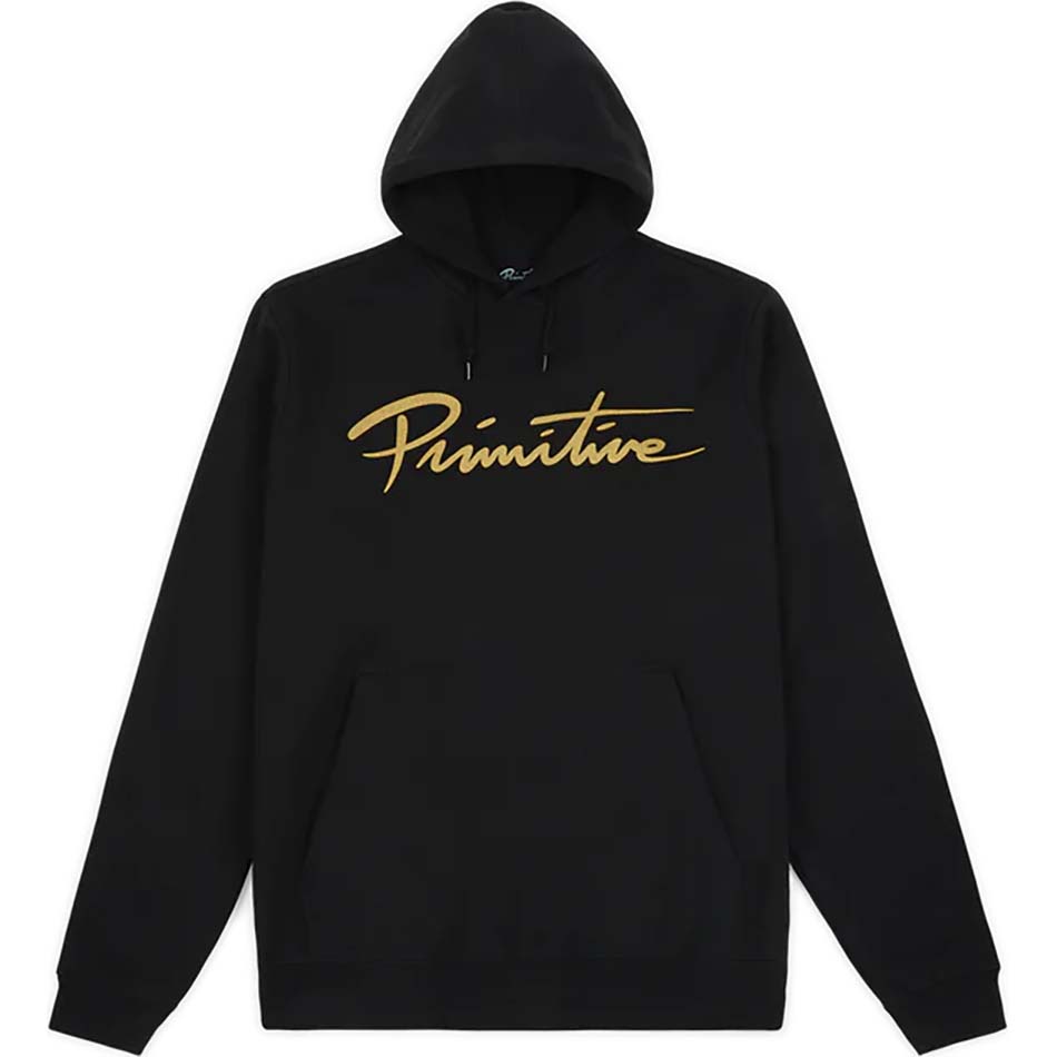 Primitive Nuevo Gold Foil Hoodie - Black