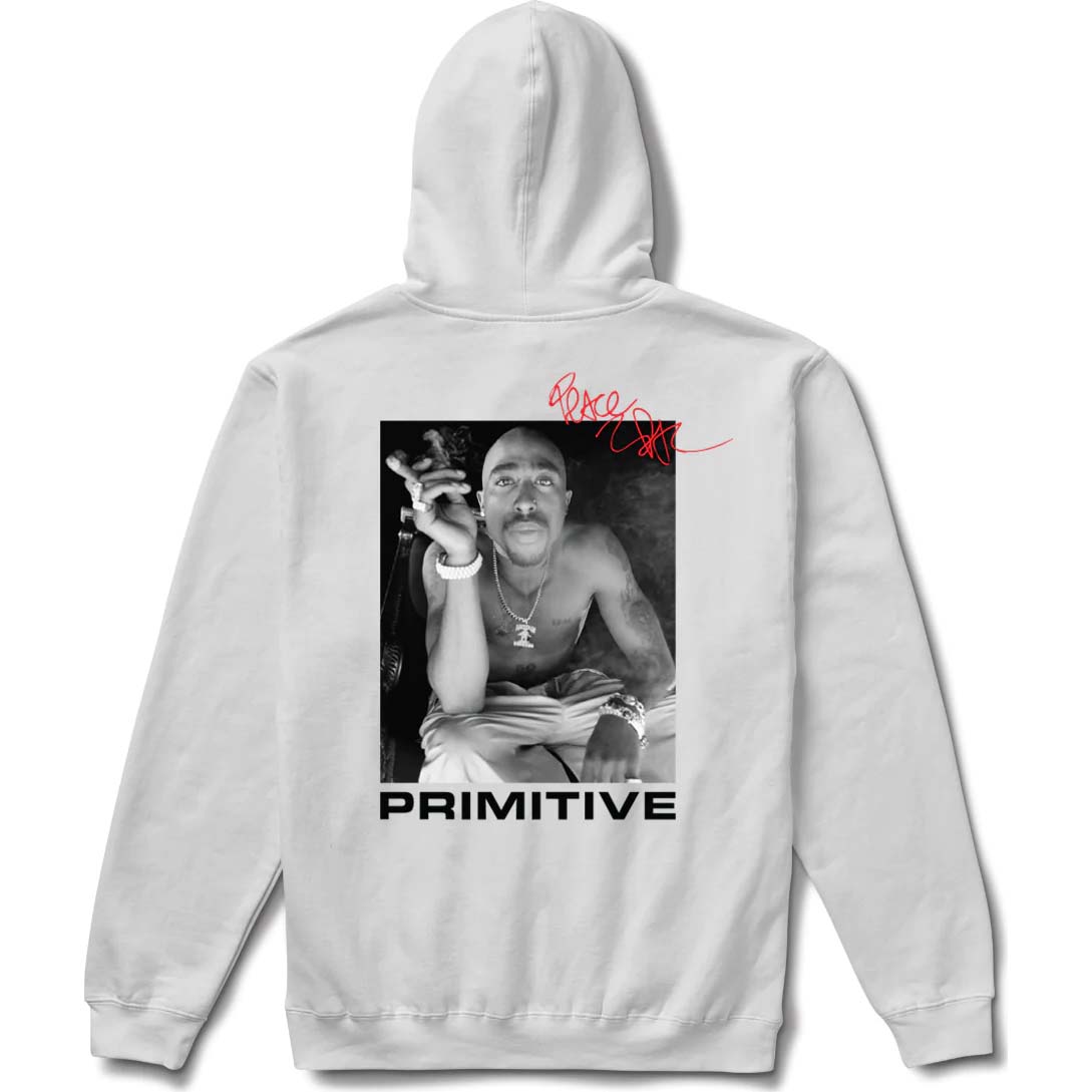 Primitive Smoke Hoodie - White
