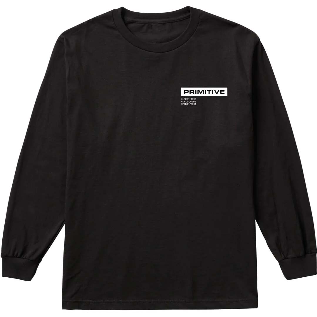 Primitive Tactics Long Sleeve T Shirt - Black