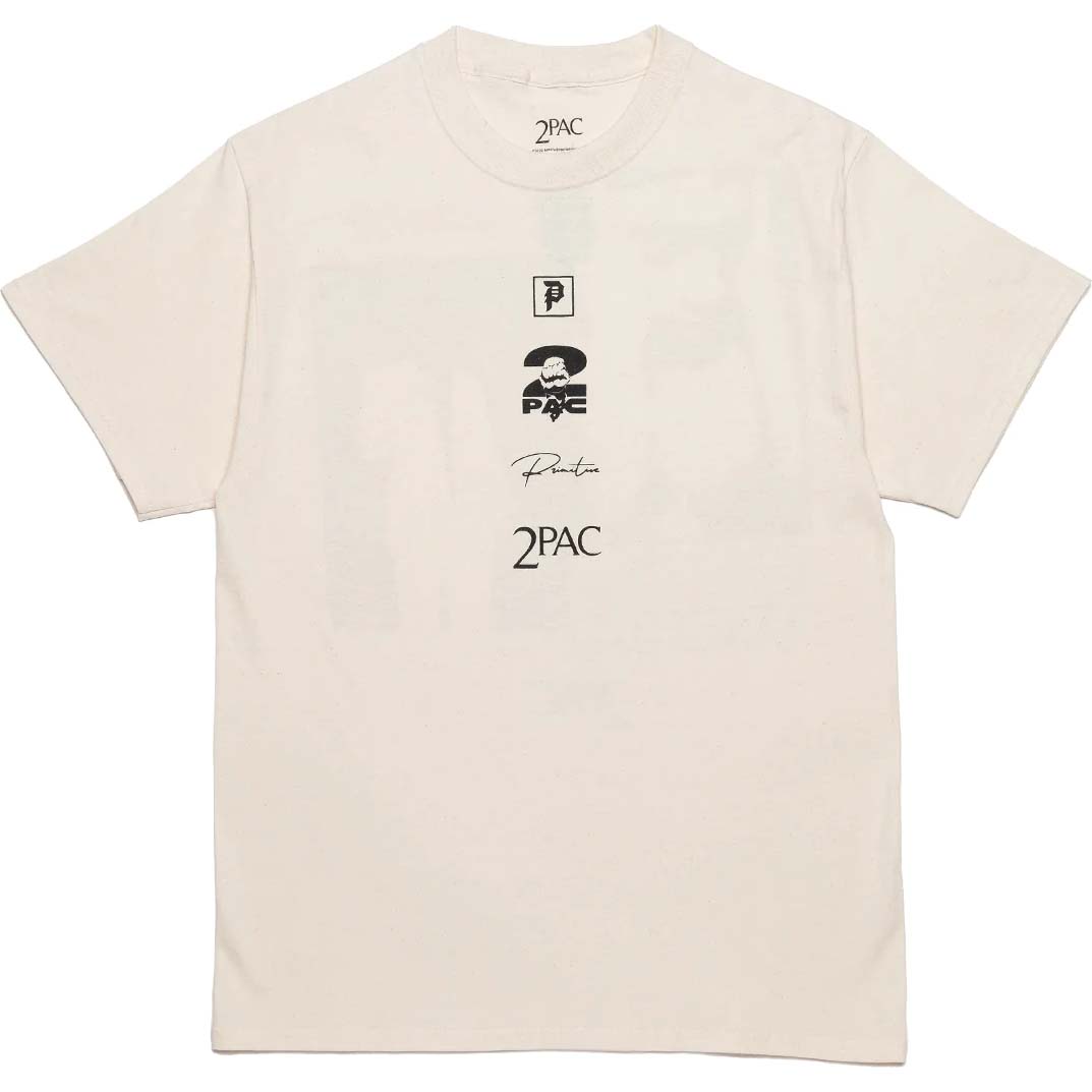 Primitive Voice T Shirt - Cream