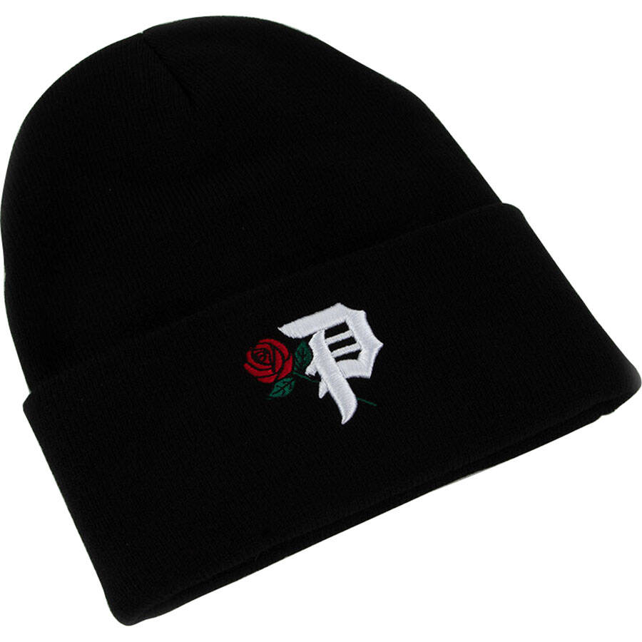 Primitive Rosey Beanie - Black