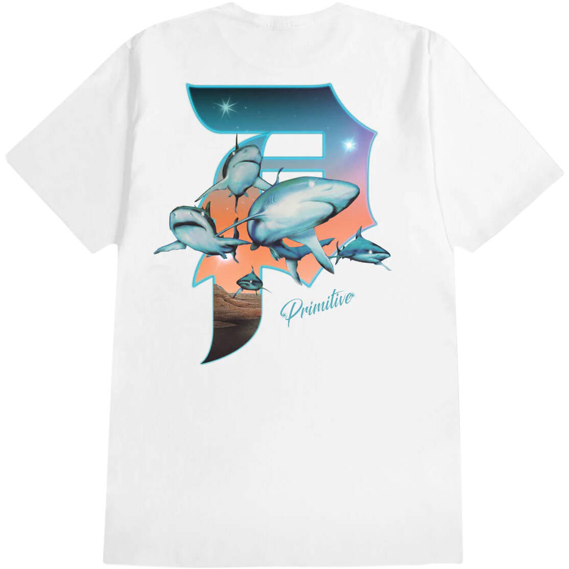 Primitive Shiver T Shirt - White