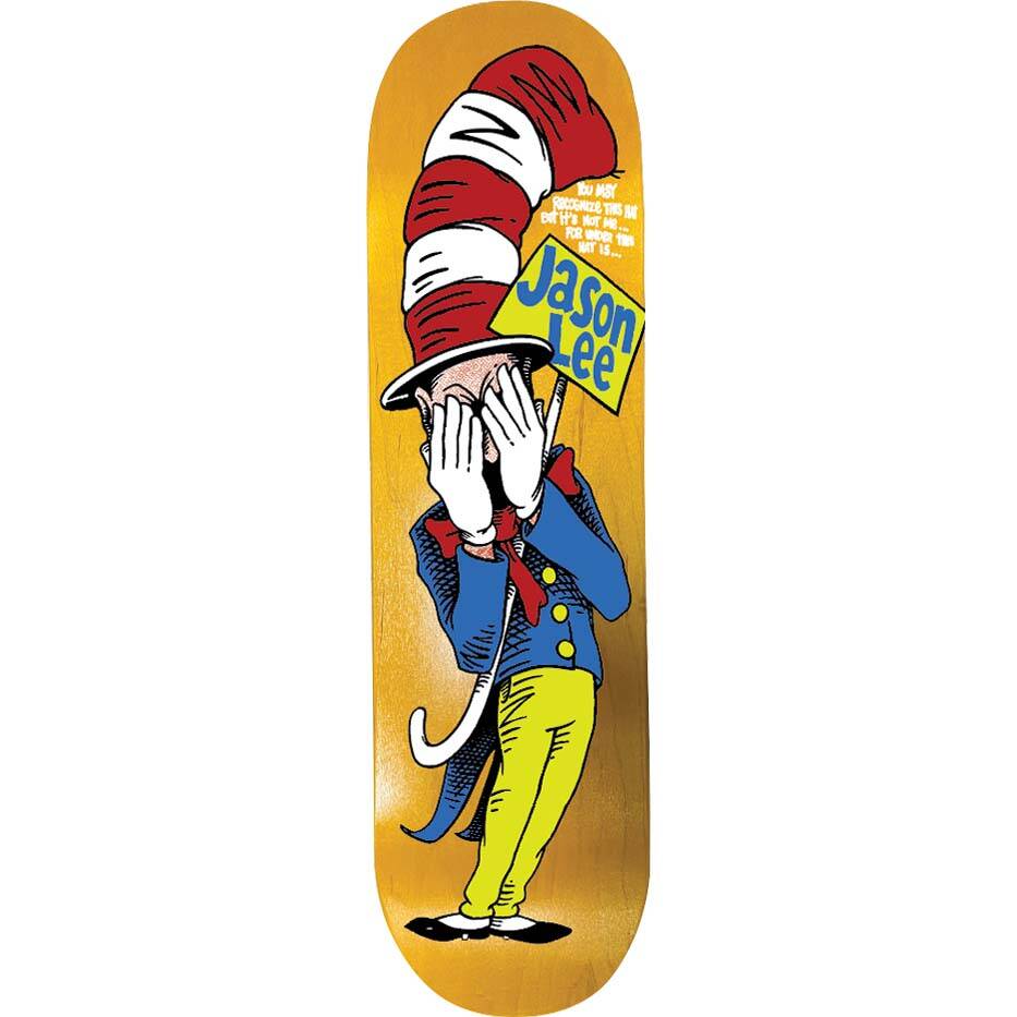 Prime Heritage Cat In The Hat Skateboard Deck - Jason Lee 8.63"