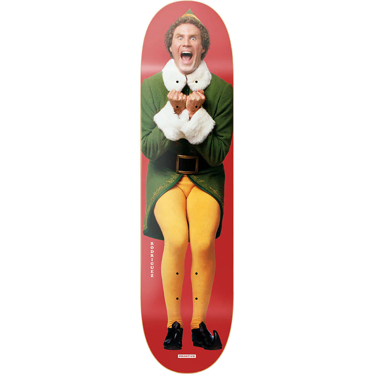 Primitive Elf Big Buddy Skateboard Deck 8.5"