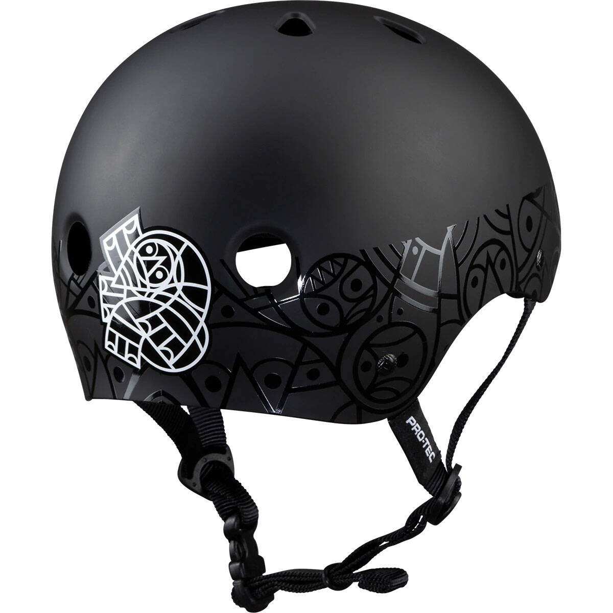 Pro-Tec Classic Pendleton Collab Helmet - Matte Black