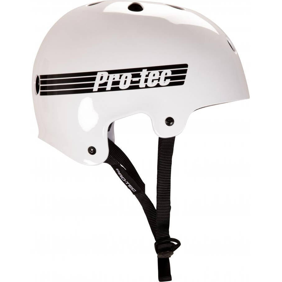Pro-Tec Old School Certified Helmet - Gloss White