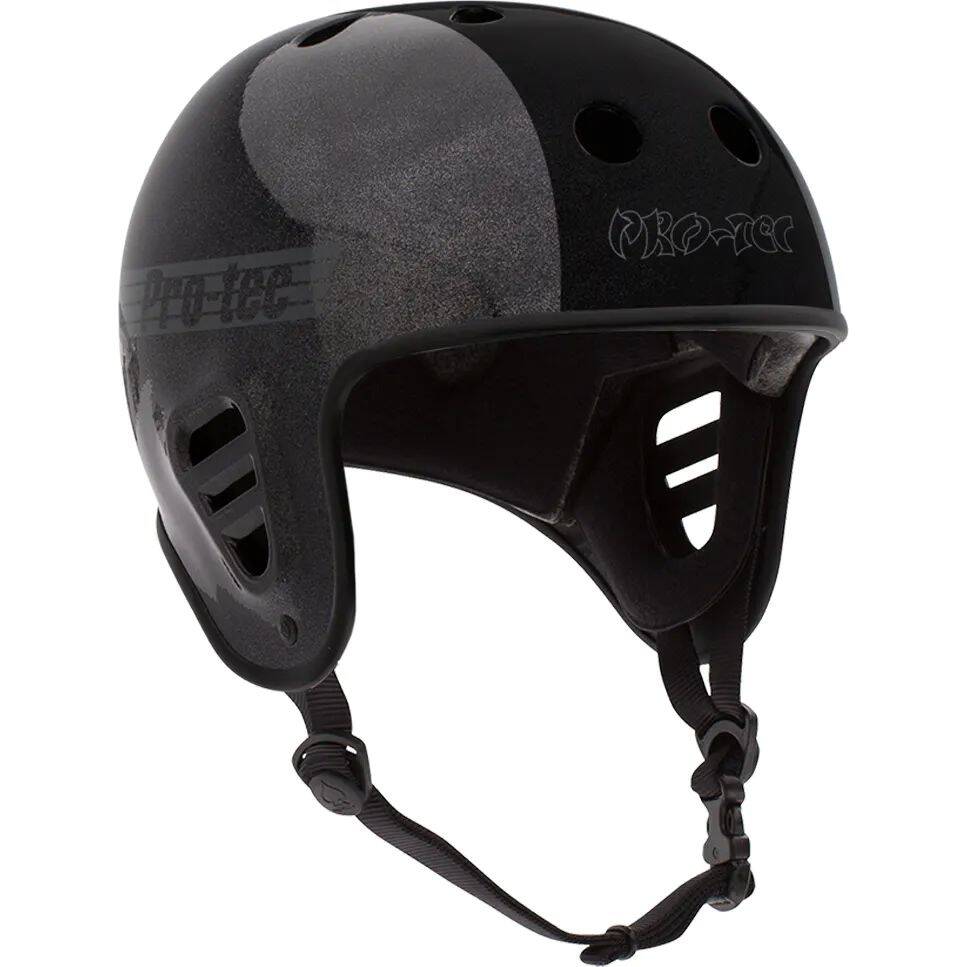 Pro-Tec Full Cut Helmet - Hosoi Metallic Black