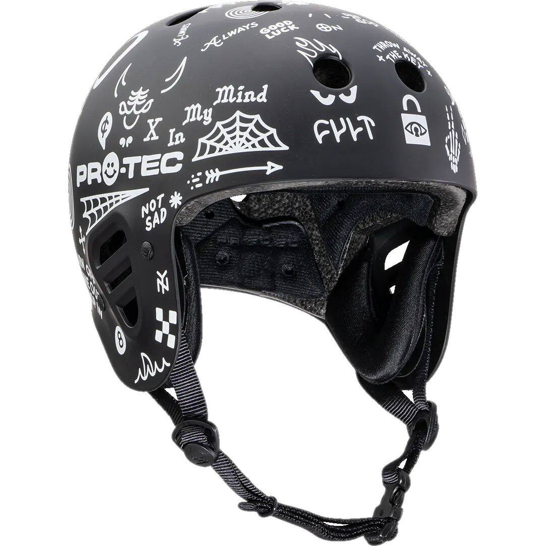 Pro-Tec x Cult Full Cut Certified Helmet - Matte Black