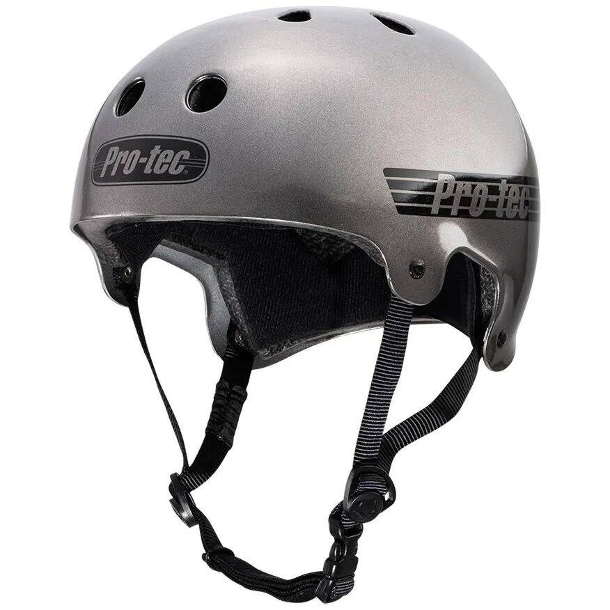 Pro-Tec Old School Helmet - Matte Metallic Gunmetal